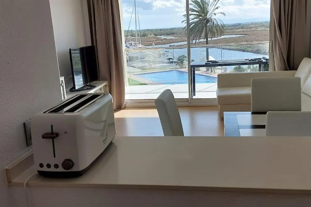 アパート Apartament Amb Piscina I Zona Enjardinada ロザス スペイン